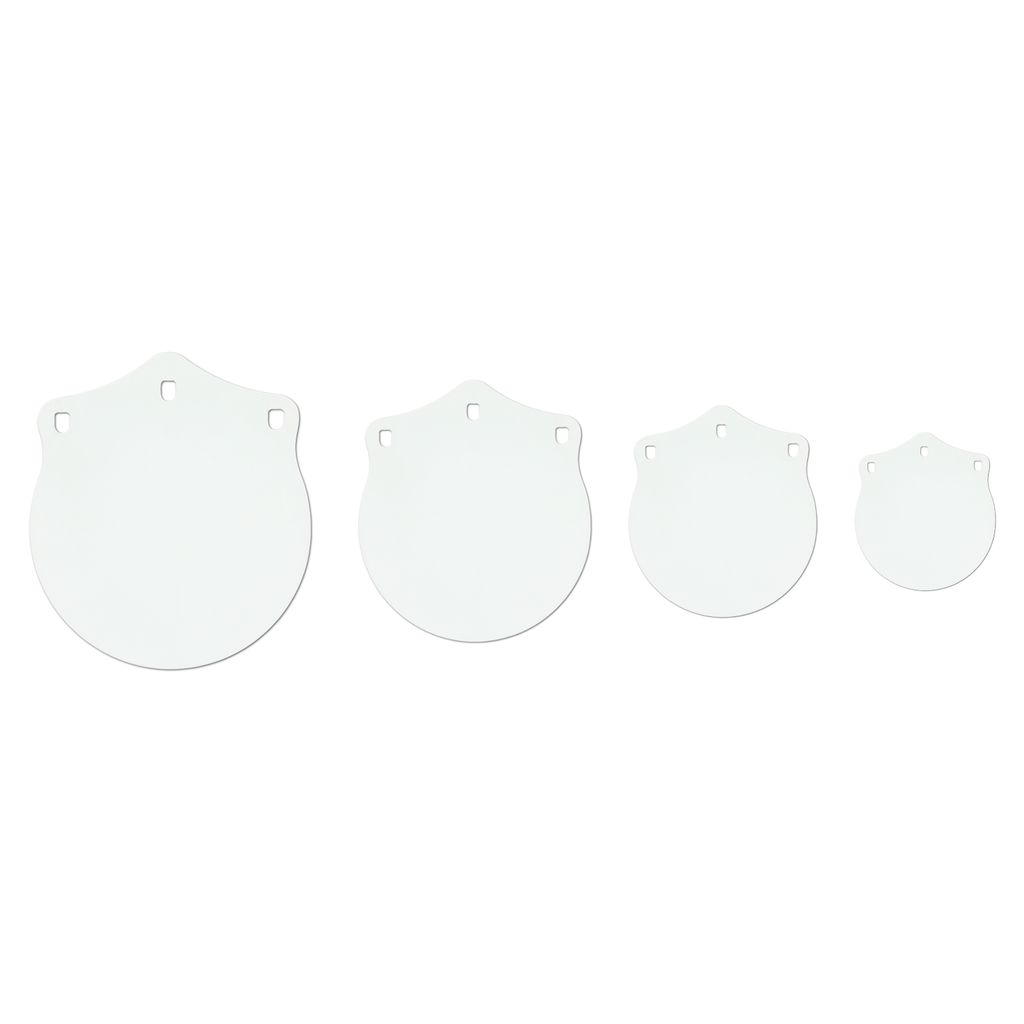 Gong Set 6-8-10-12 inch Gongs - Side-by-Side