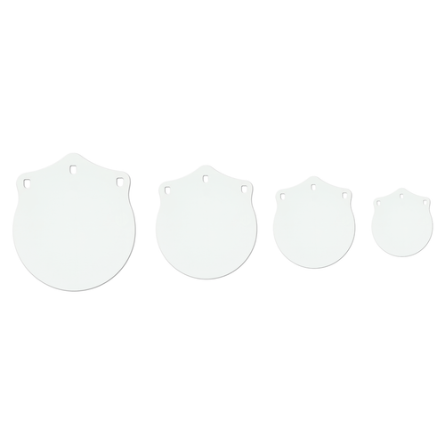 Gong Set 6-8-10-12 inch Gongs - Side-by-Side