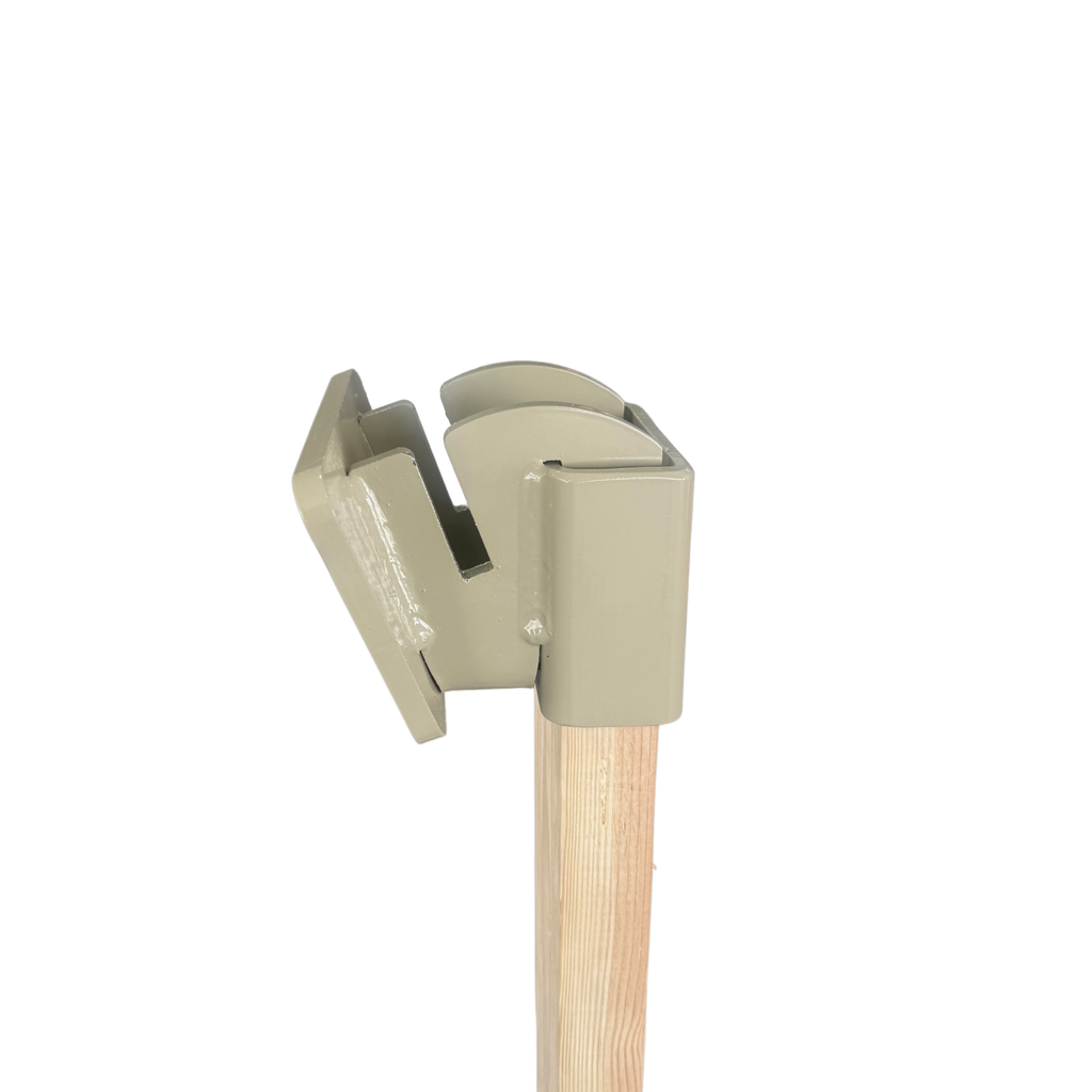 Armored Silhouette Holder 3/8" AR500 - Green