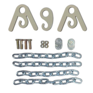 Swinging Target 3/4" Pipe Support Kit - 1/4" AR500